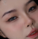 Điêu khắc lông mày sợi siêu thực cho em gái style Hàn Quốc