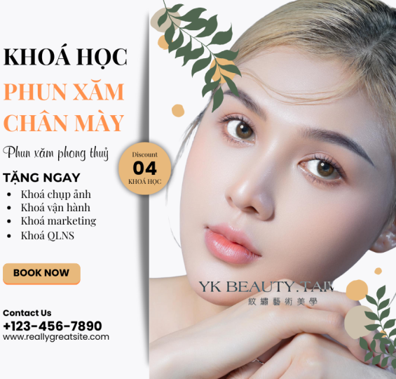 Khoá học phun xăm chân mày uy tín TP Hồ Chí Minh | Đào tạo nghề phun xăm chân mày từ a đến z
