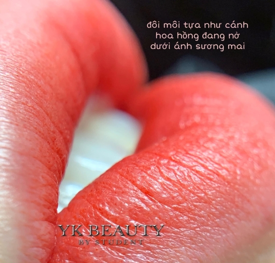Khoá học phun xăm thẩm mỹ riêng lẻ chuyên đề môi