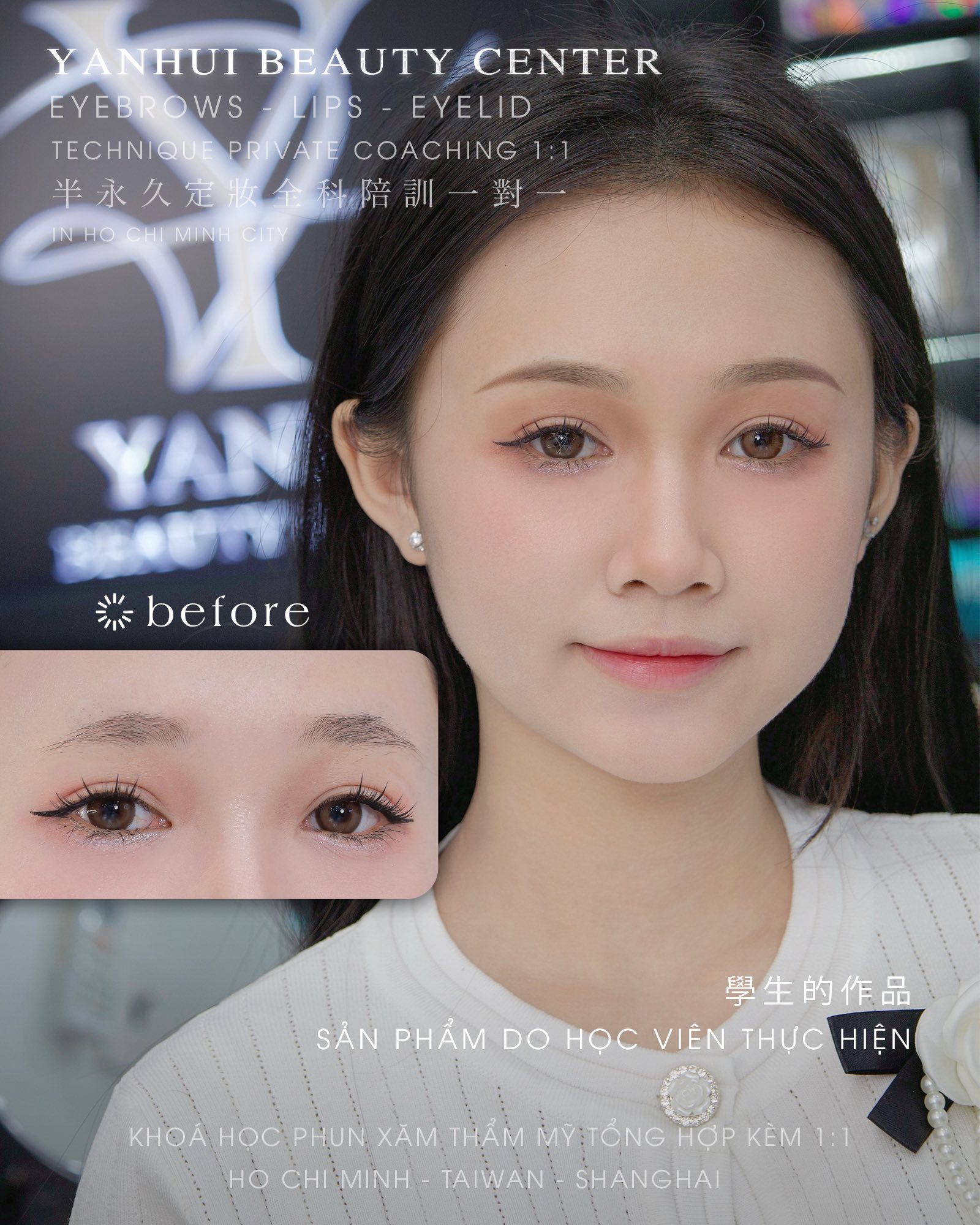 Phun Chân Mày Bình Thạnh